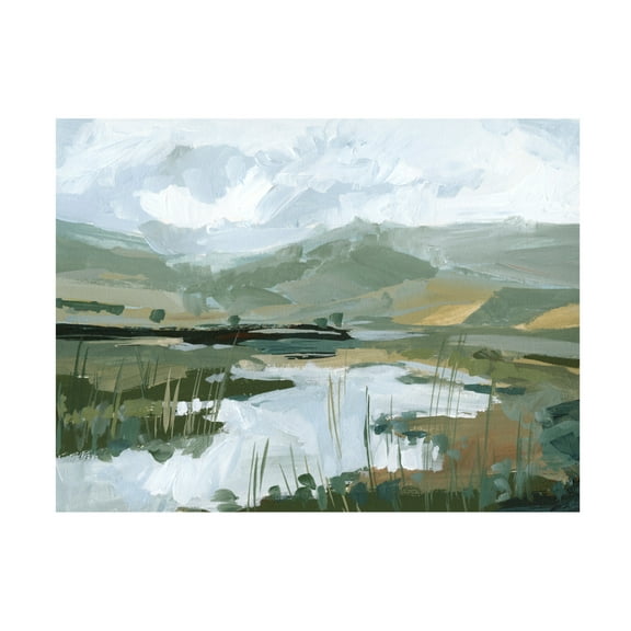 Trademark Fine Art Victoria Barnes Wetland Vista II Canvas Wall Art