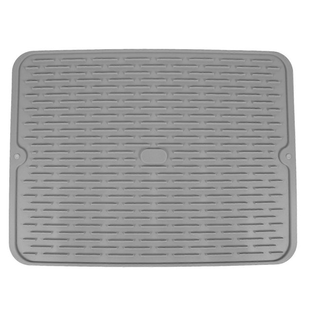 Anti-skid Cup Dish Mat Durable Silicone Placemat Cup Pad Kitchen Drainage Coaster