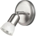 thumbnail image 1 of Canarm James Wall Light Fixture Brushed Pewter Alabaster Glass Transitional, 1 of 1