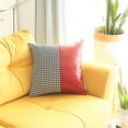 thumbnail image 4 of Boho-Chic Decorative Vegan Faux Leather Pillow Covers, 4 of 12