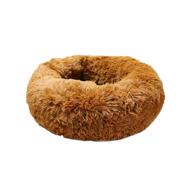 Pet Boutique | Cama Perro Anti-estrés y Ortopédica Chica | Pelo Largo, Borde Elevado, Lavable y Antideslizante | Confort Premium para Mascotas