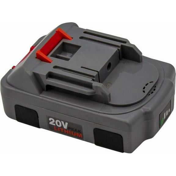 Lubrimatic Snaplock 20V Lithium Ion Power Tool Battery Pack With Fuel Indicator