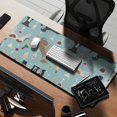 thumbnail image 2 of Long Mouse Pads for Desk,Dogs with Wine and Glasses Desk Mats on Top Of Desks, Desk Mouse Pad Extra Large with 3mm Non-Slip Base and Stitched Edge for Gaming,Office,Work,Home 35.4"x15.7", 2 of 6