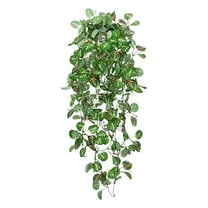 Fake Hanging Plants 40" Fake Ivy Vine Artificial Ivy Leaves for Wedding Wall House Room Patio Indoor Outdoor Home Office Farmhouse Decor (No Baskets)