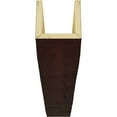 thumbnail image 3 of Ekena Millwork 10"W x 10"H x 20'L 3-Sided (U-beam) Riverwood Endurathane Faux Wood Ceiling Beam, Premium Cherry, 3 of 12