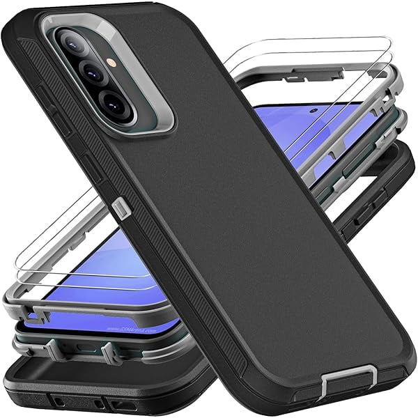 wonima11 Dretal for Samsung Galaxy A12 5G Case, with Tempered Glass Screen Protector, Military Grade Drop Tested Hard Back & Soft Edge Slim Flower Women Girls Protective Cover for A12 (Purple)