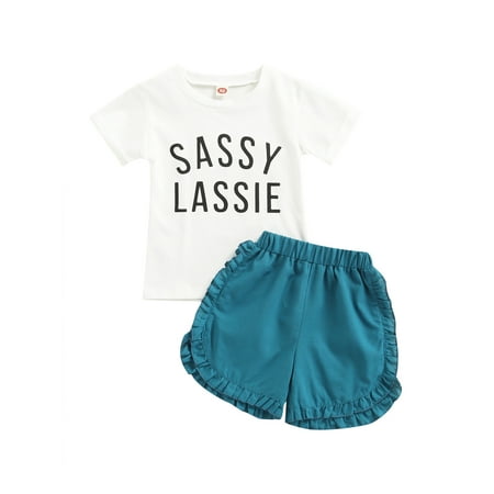 

LWXQWDS Little Girls Short Sleeve Tank Tops Ripped Denim Shorts Pants 2PCS Outfits Set