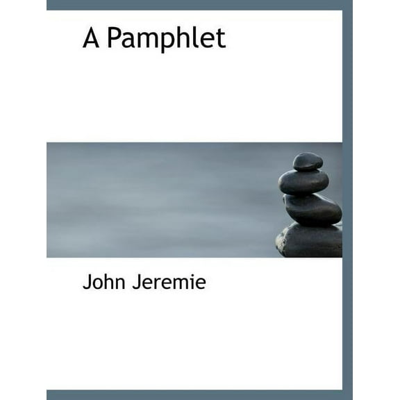 A Pamphlet (Paperback)