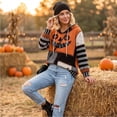 thumbnail image 6 of Meltox Womens Hooded Sweatshirt with Pocket Lightweight Fleece Pullover Long Sleeve Relaxed Fit Patchwork Graphic Hoodie Top Red L, 6 of 8