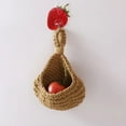 thumbnail image 2 of Hanging Wall Baskets Storage Bin Teardrop Bohemian Handwoven Decor for Potato Onion Garlic, 2 of 4
