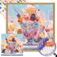 thumbnail image 1 of 5D DIY Taladro Parcial AB Diamante Pintura Animal Kit 45x45cm, 1 of 9