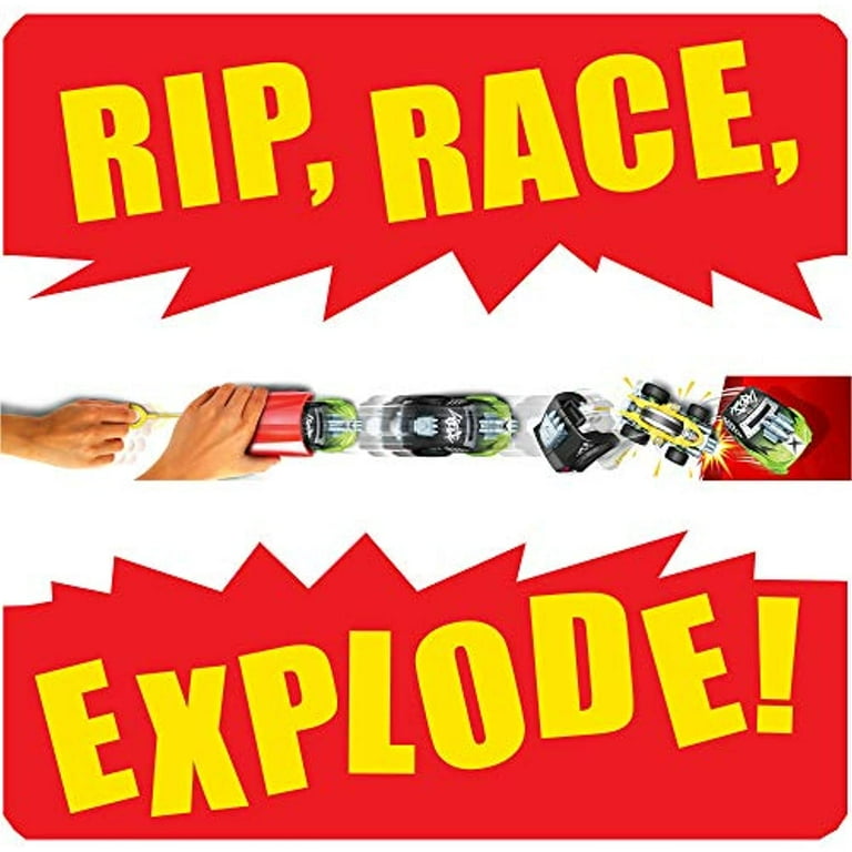 Boom City Racers Starter Pack - Rip, Race, and Explode on Impact | Lights and Sounds Launcher with Stunt Set | Amazing Stunts Boom City Racers Starter Pack - Rip, Race, and Explode on Impact | Lights and Sounds Launcher with Stunt Set | Amazing Stunts