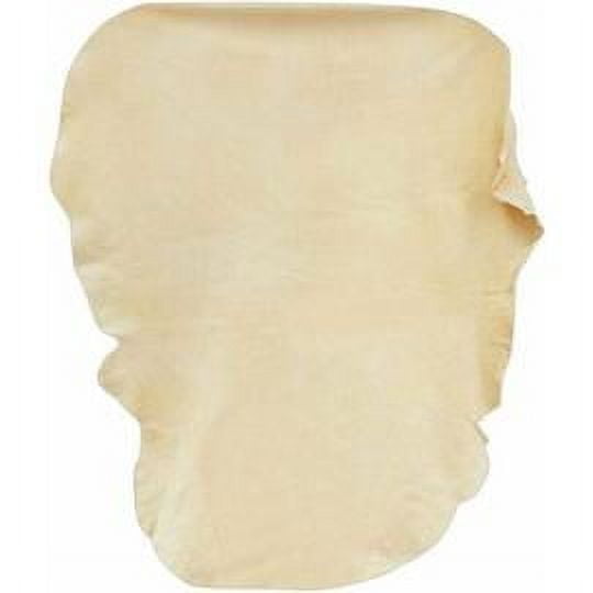 Paño de gamuza para el cuidado del automóvil, toalla de secado de cuero natural, sin pelusa y con acabado súper absorbente, 90 x 60 cm, ideal para automóviles, ventanas y más