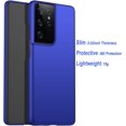 thumbnail image 6 of Case for Samsung Galaxy S21 Ultra Phone Case Protective Slim [Defend from Scratch/Slip/Drop/Fingerprint] Matte PC Hard Minimalistic Phone Cover for Samsung Galaxy S21 Ultra-Blue, 6 of 12