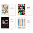 thumbnail image 3 of American Greetings Birthday Card Boxed Assortment for Anyone, 4 Designs, Confetti Muti-Colored (12-Count), 3 of 5