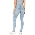 thumbnail image 2 of WallFlower Women's Sassy Skinny High-Rise Insta Soft Juniors Jeans (Standard and Plus), 2 of 3