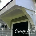 thumbnail image 4 of Ekena Millwork 5 1/2"W x 20"D x 24"H Merced Block Smooth Bracket, Douglas Fir, 4 of 25
