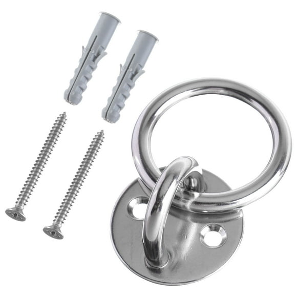 IFANLANDOR Swing Set Anchors Stainless Steel Bracket for Suspension Straps 1 Set