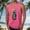 Hot Pink, variant on SGFCWSX Men's Tank Tops Graphic Print Sleeveless Shirts Breathable Lightweight Beachwear for Vacation Casual Wear Black Size 2XL