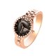 thumbnail image 1 of Joyería de plata para mujer con forma de reloj, anillo abierto vintage creativo con personalidad, anillo de pareja, 1 of 4