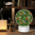 thumbnail image 6 of Naloa Parrots And Tropical Leaves Acrylic LED Night Light Custom LED Lights Personalized Nightlight Customized Gifts for Family Couples Friends, 6 of 9