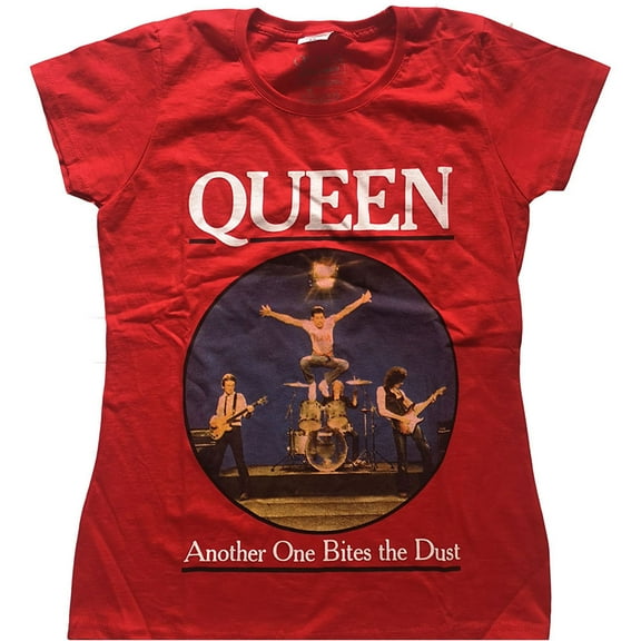 Queen Another One Bites The Dust Skinny Fit T Shirt