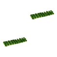 thumbnail image 3 of ZheElen Modèle de Paysage en Grappe d'Herbe Miniature Vert Jungle 30 Pcs 2Set, 3 of 6