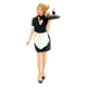 thumbnail image 2 of Figuras RM 1:64 Camarero Camarera Mujer Hombre Muñeca Escena Diseño Juguete Coleccionables camarera negro, 2 of 9