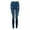 Blue, variant on AGWOLF Skinny Jeans for Women Petite Comfy Stretchy Pants Leggings Casual Solid Pull On Denim Pants Elastic Waist Trousers Slim Fit Jean with Pockets
