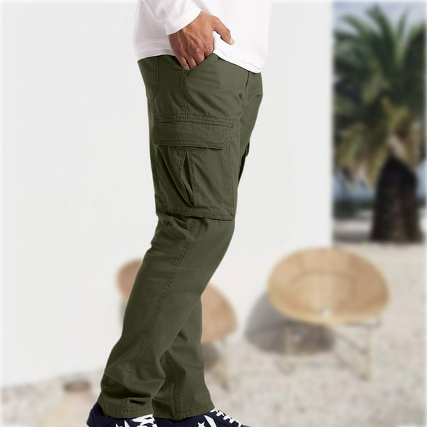 Pantalon Color Verde Militar Hombre Zapato Combinar Pantalon Color
