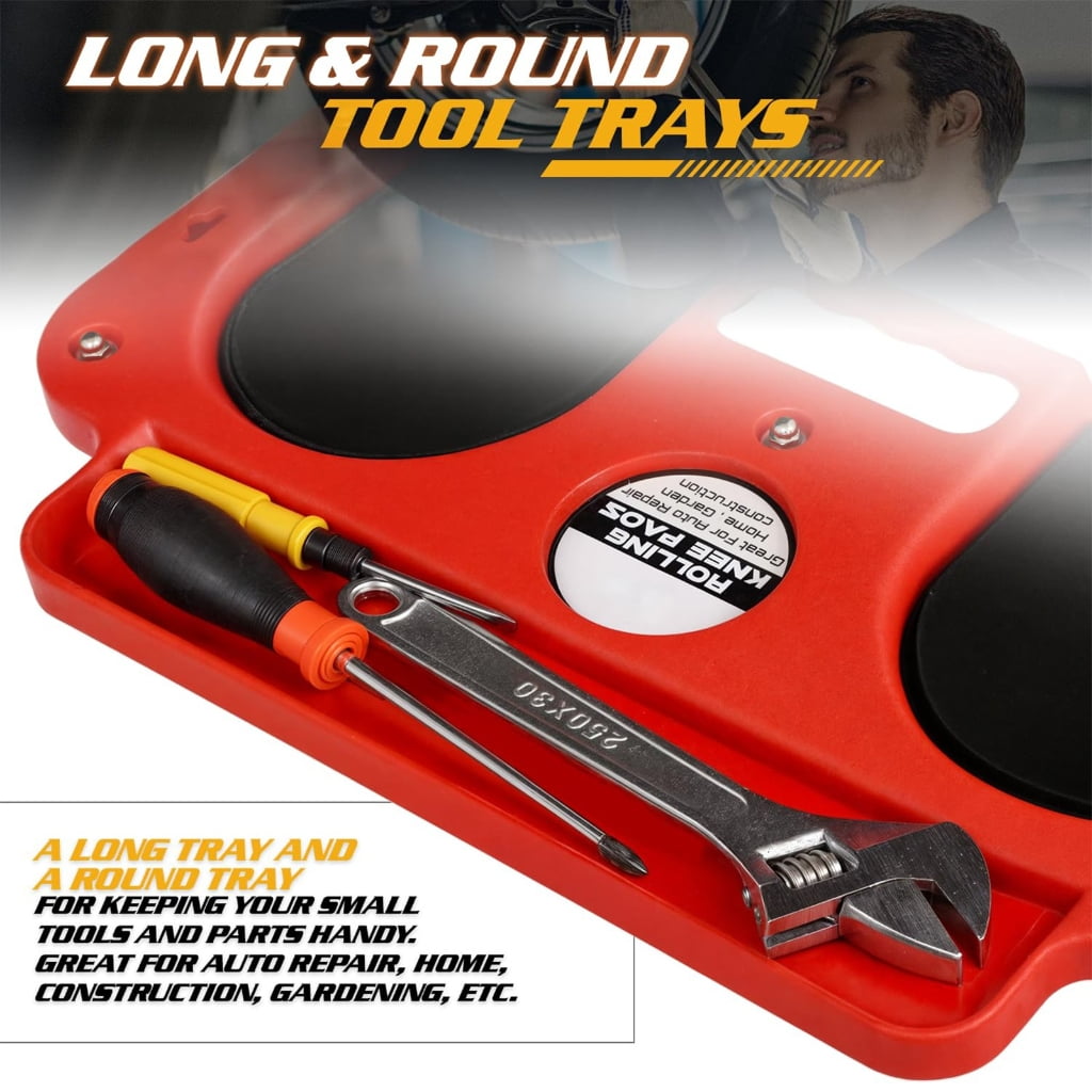 Zeiwohndc Heavy Duty Foam Kneeling Board For Professional Mechanic Joint Pressure Relief