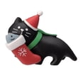 thumbnail image 2 of Adornos navideños Macarena para gatos Figuras decorativas de resina, 2 of 8