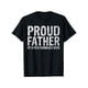 thumbnail image 1 of Cotton Short Sleeve Proud Father of a Few Kids Shirt Funny Fathers Day T-Shirt for Men Women, 1 of 6