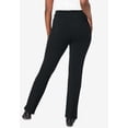 thumbnail image 3 of Jessica London Women's Plus Size Everyday Stretch Cotton Straight Leg, 3 of 5
