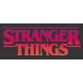 thumbnail image 2 of Netflix Men's Stranger Things Pink Logo Graphic T-Shirt, 2 of 5