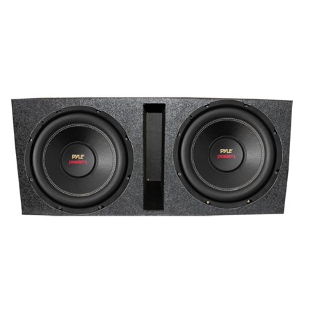 12 Dual Sub Enclosure - 2) New Pyle PLPW12D 12