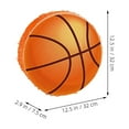 thumbnail image 2 of CTIRCHIU Sports Theme Basketball Pinata Orange Cardboard with Blindfold and Stick for Parties, 2 of 8