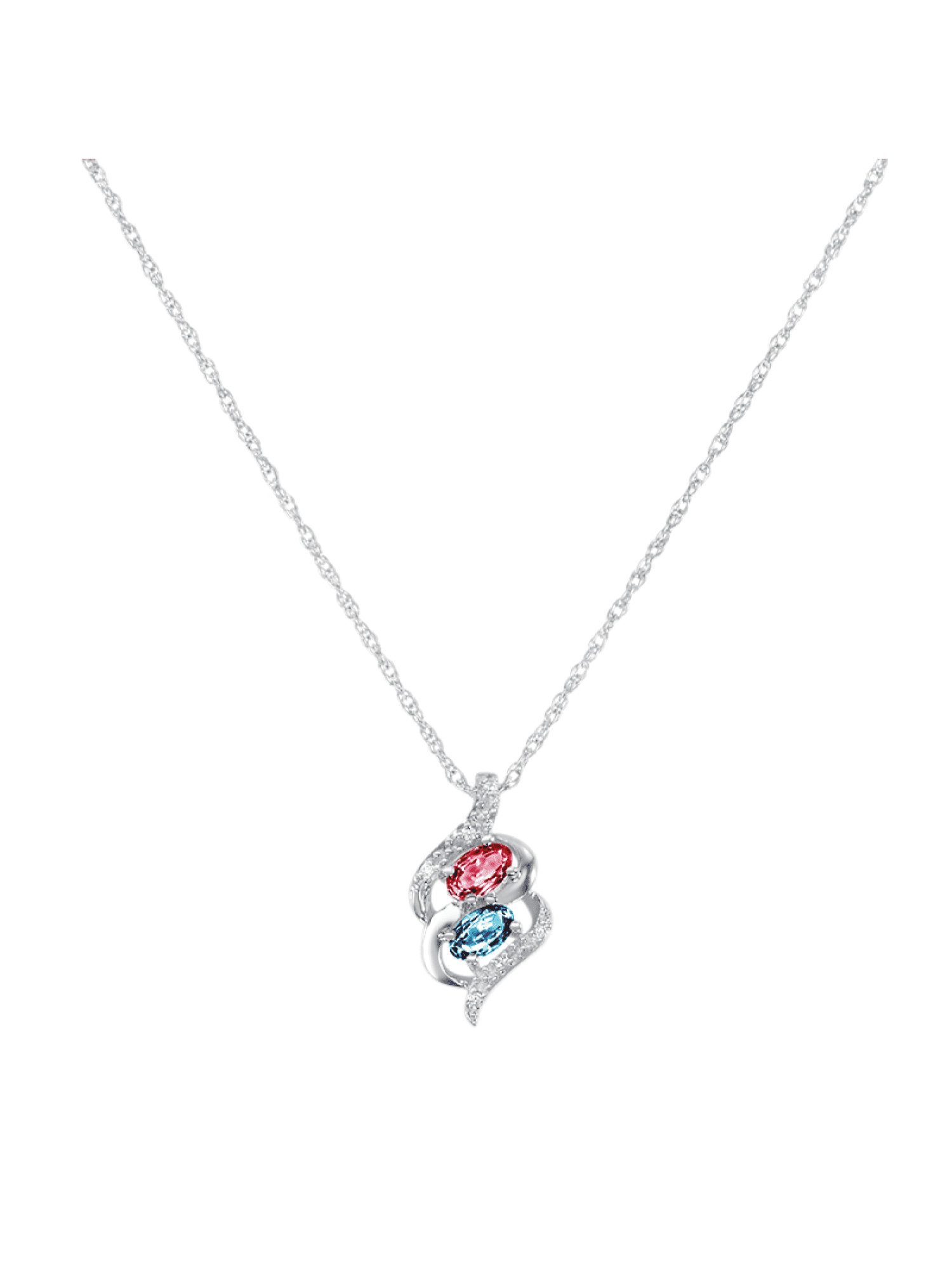 mothers birthstone necklace walmart
