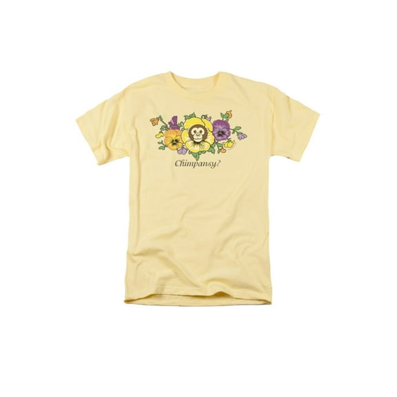 Chimpansy Funny Graphic Design Adult T-Shirt Tee