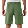 thumbnail image 4 of Cargo Shorts for Men Elastic Waist Shorts Classic-Fit Knee Length Cargo Shorts Lightweight Casual Work Shorts with Multiple Pockets, 4 of 5