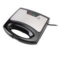 thumbnail image 1 of 800W Electric Waffle Maker, Compact and Portable Breakfast Maker with Safety Touch Handle, Anti Stick Aluminum Heating Plate Design Breakfast Maker for Cooking Baking, 1 of 7