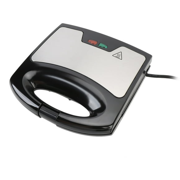 800W Compact Electric Breakfast Maker, Electric Grilled Cheese Maker, Portable Cool Touch Handle for Cooking Grilled Cheese