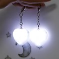 thumbnail image 3 of Guardurnaity Lámpara de mano ABS con forma de corazón, recargable, con sensor y multifuncional, ideal para llaveros. Accesorios de disfraces rosa, 3 of 6