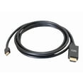 thumbnail image 2 of C2G 10ft Mini DisplayPort to HDMI Cable - Mini DP to HDMI Adapter - DisplayPort 1.2a HDMI 1.4b - 4K 30Hz - M/M - Adapter cable - Mini DisplayPort male to HDMI male - 10 ft - black - passive, 4K support, 2 of 4