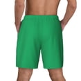 thumbnail image 3 of Kdxio Forestgreen Print Men'S Swim Trunks With Compression Liner 7 Inch Inseam Quick Dry Swim Shorts, 3 of 7