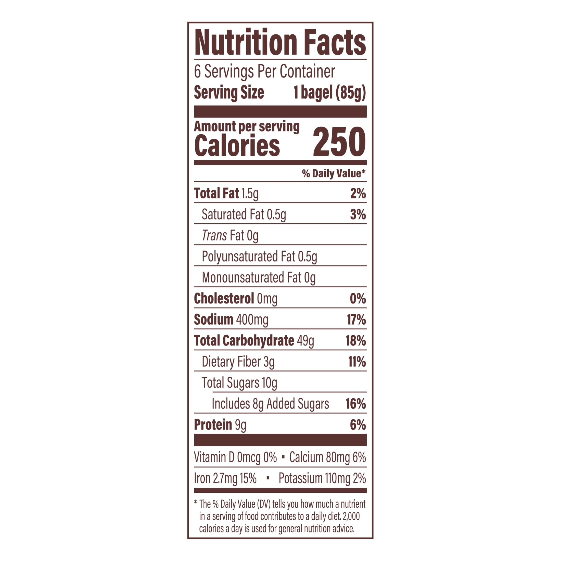 Thomas' Pumpkin Spice Bagels, 6 count, 18 oz