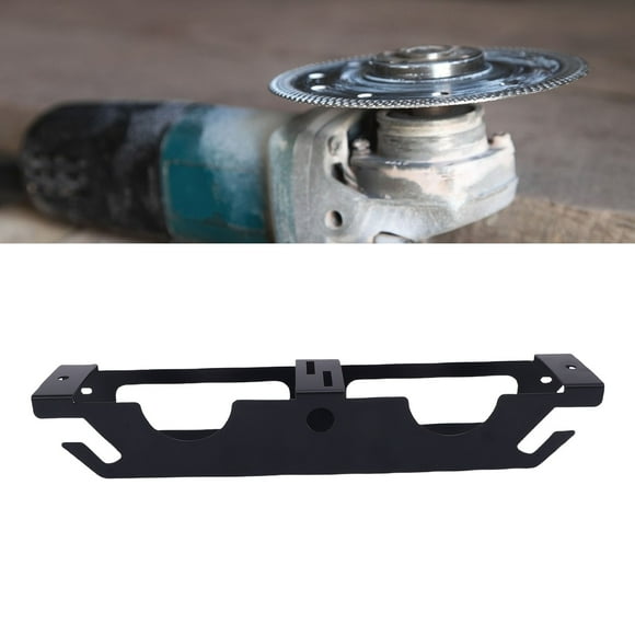 Grinder 2 Pcs Angle Grinder Holder Wall Mount Cutter Polisher Vertical Storage Rack with Cord Hook for Garage Shop Work Area