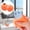 A, variant on Carrot Pocket Stress Relief Toy, Squeeze Fidget Sensory Doll, Anxiety Relief Gift for Kids, Cute Rabbit Shaped Venting Toy