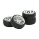 thumbnail image 3 of Neumlicos de Goma para Coche RC, Neumós RC de Amortiguación Fuerte para la Mayoría de los Coches Deportivos Planos 1/10, Ruedas RC 1/10, Caminos Difunde, 3 of 7