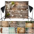 thumbnail image 1 of Agiferg Imitation Wood Grain Photography Props 3D Photo Background Cloth Presentation, 1 of 2